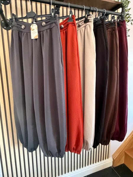 Balloon leg joggers