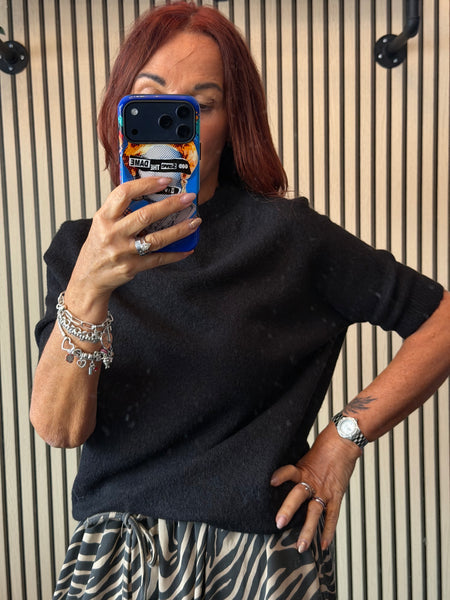Soft Touch Jumper with short sleeves