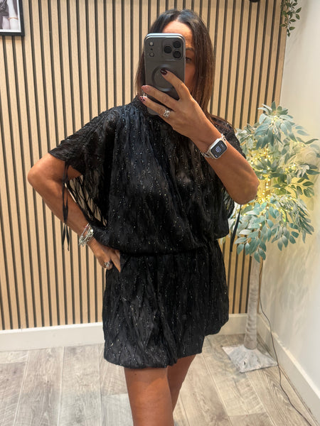 Glitter Puffball  Dress