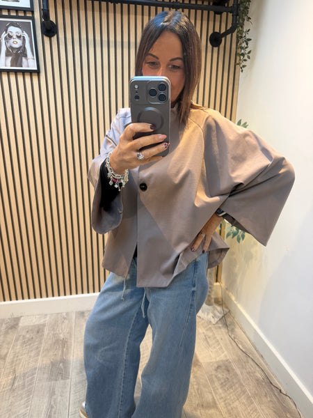 Scuba fabric Swing Jacket