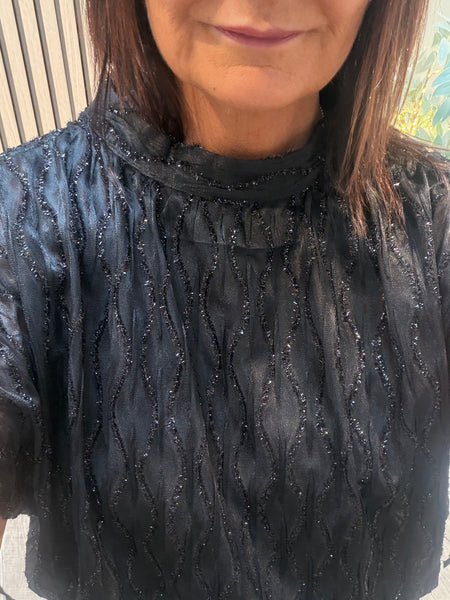 Glitter Puffball  Dress