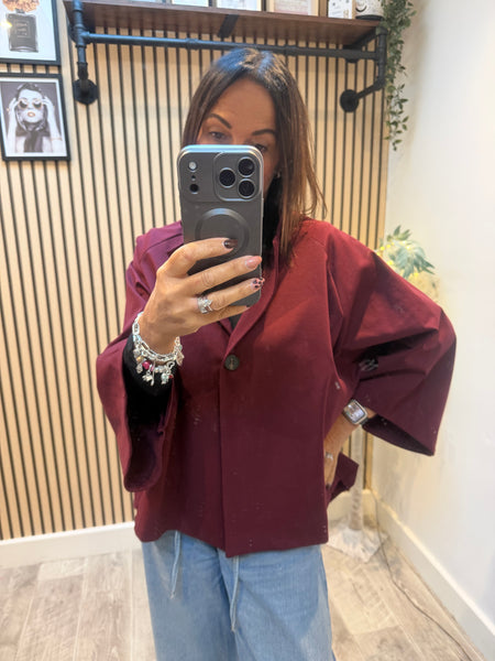 Scuba fabric Swing Jacket