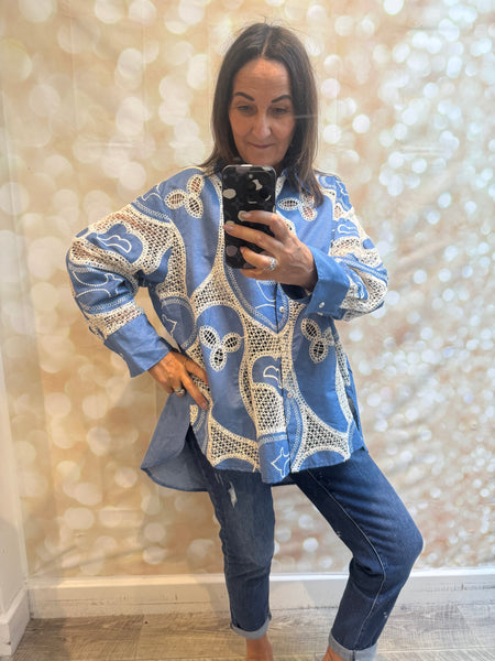 Zeta Otto Cut Out Shirt