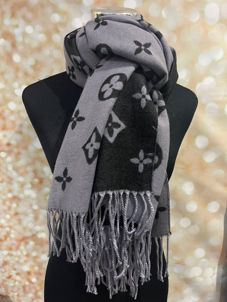Inspired Wooly Cashmere Feel  Scarf
