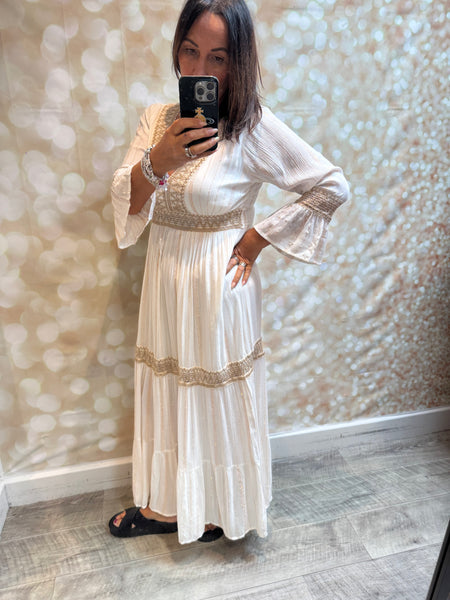 Cheesecloth Maxi Dress
