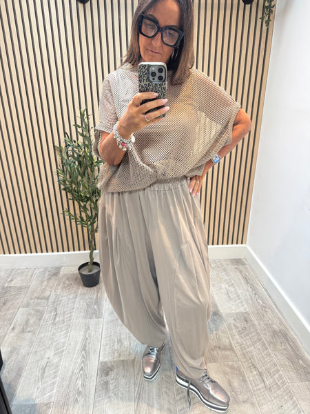 Jersey Cocoon Trousers