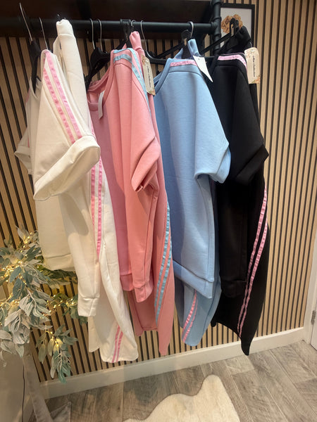 Scuba Stripe Jogger  set