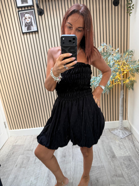 Bandeau Top puff leg  Playsuit