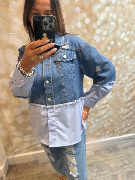 Studio  Denim Shacket