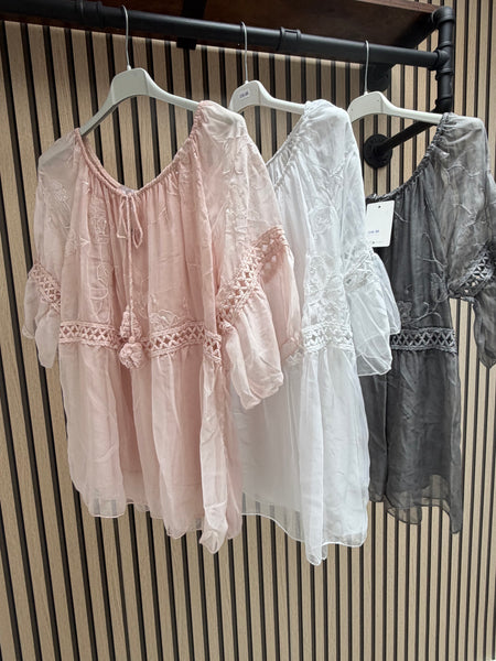 Bardot Sheer Silky Top