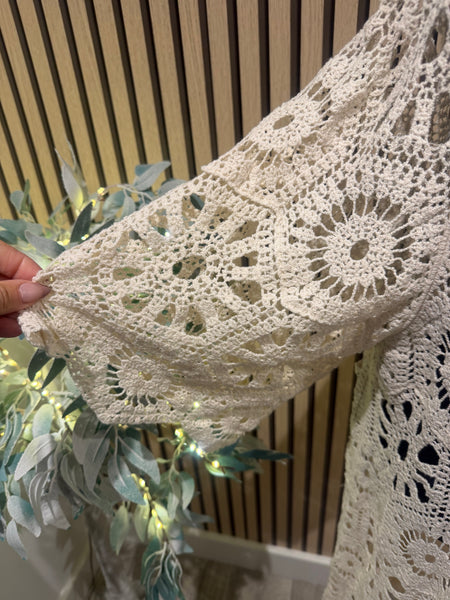 Crochet Midi Dress