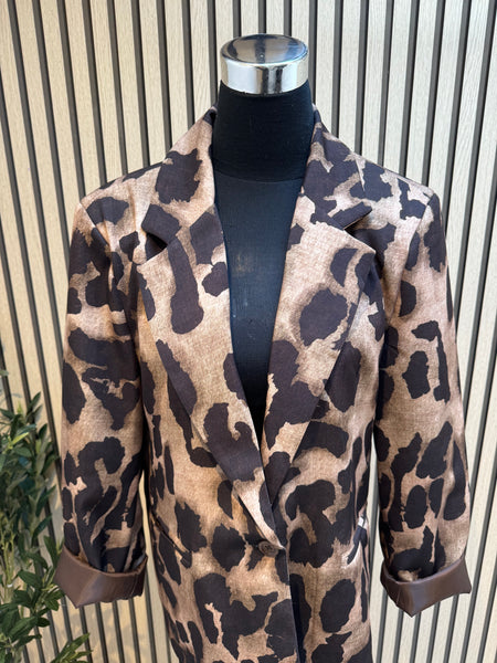 Studio Leopard Blazer