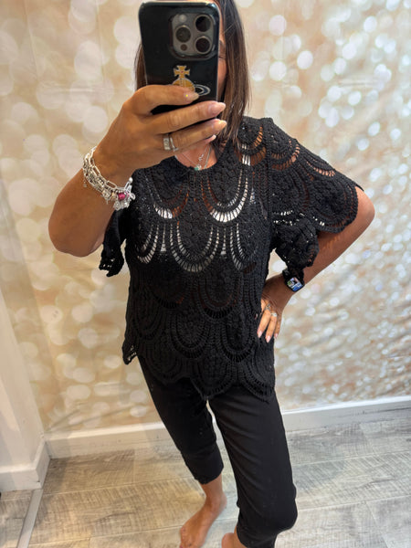 Crochet Art Deco Top /Jumper