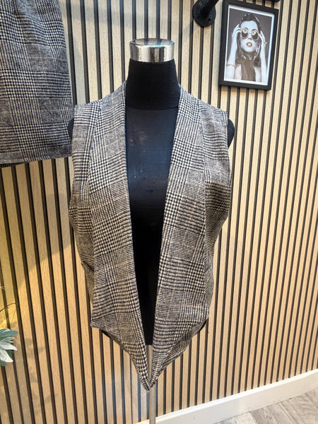 Studio Tweed 2 Piece Skirt/waistcoat Set