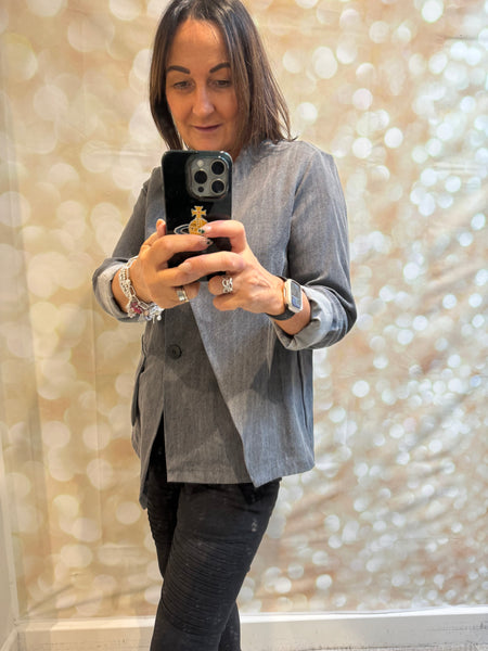 ID  Denim Tunic Top