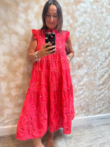 Studio Sequin Embellished  Midi Dress