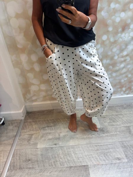 Silky balloon Trousers