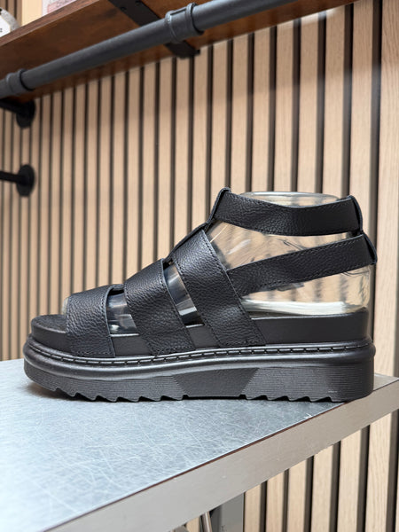 Doc M style Gladiator sandals with chunky sole