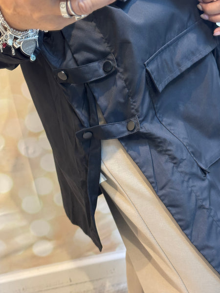 Fly Midi Hooded Coat