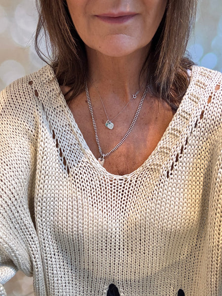 Silky Knit Boxy Jumper