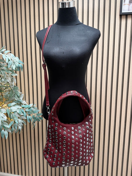 Studded Bucket  Bag