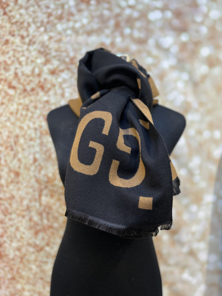 Inspired Wooly Cashmere Feel  Scarf