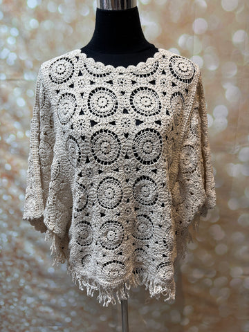 Crochet tassel top