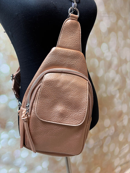 Across body Bag with tapestry strap