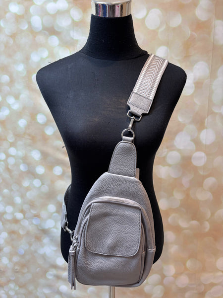 Across body Bag with tapestry strap