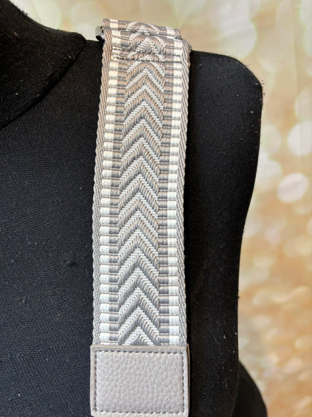 Across body Bag with tapestry strap