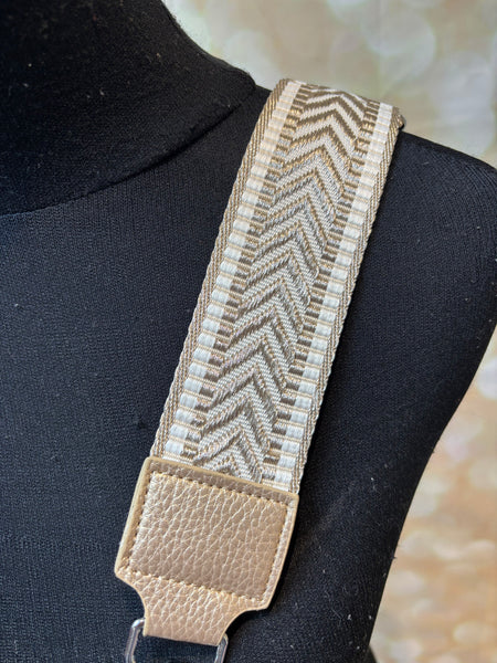 Across body Bag with tapestry strap
