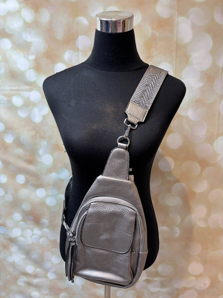 Across body Bag with tapestry strap