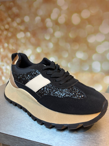 Chunky Glitter Trainer