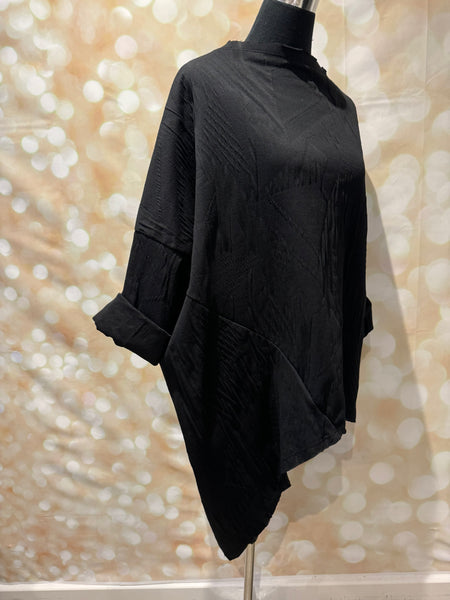 ID Textured Asymetrical Tunic