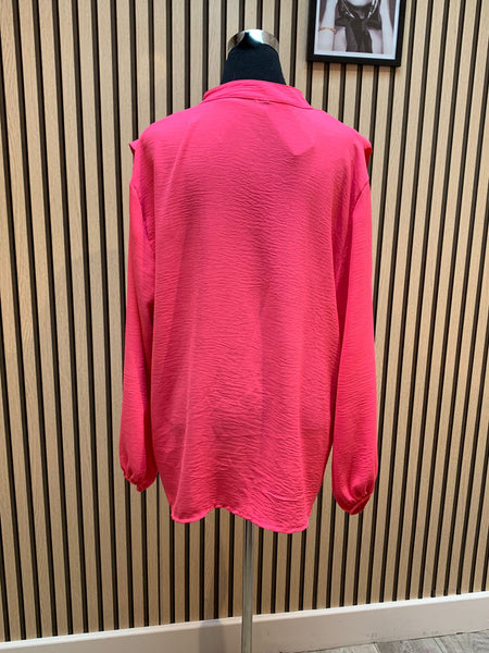 Frill front blouse