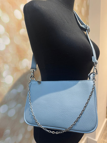 Shoulder bag with chain strap