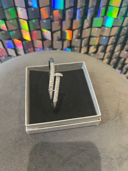 Inspired diamante bangle