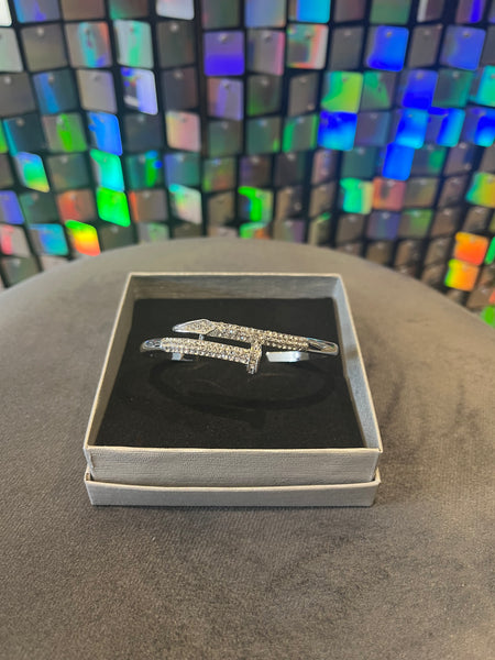 Inspired diamante bangle