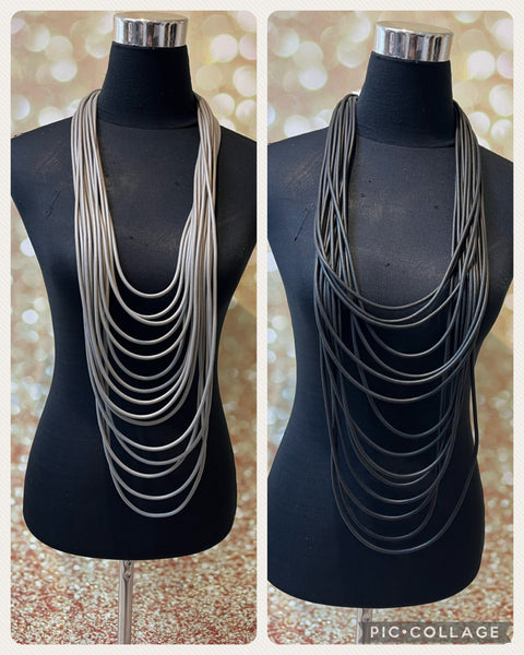 Rubber necklaces / bracelets