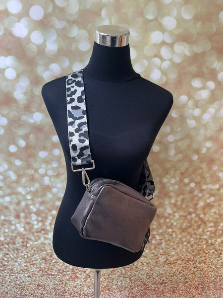 Leather Tassel Bag with Multi Strap