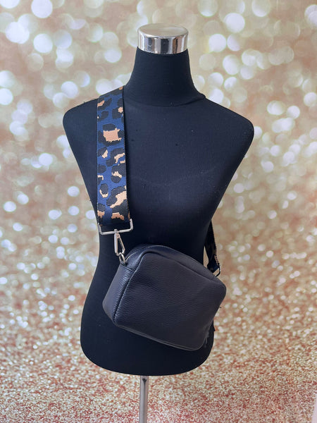 Leather Tassel Bag with Multi Strap