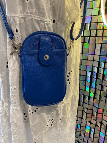 Leather Across Body Phone bag