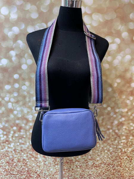 Leather Tassel Bag with Multi Strap