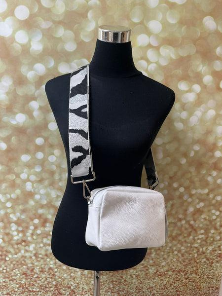 Leather Tassel Bag with Multi Strap