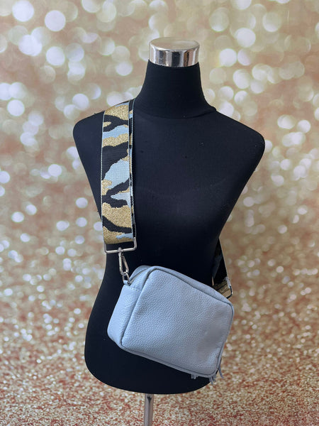 Leather Tassel Bag with Multi Strap