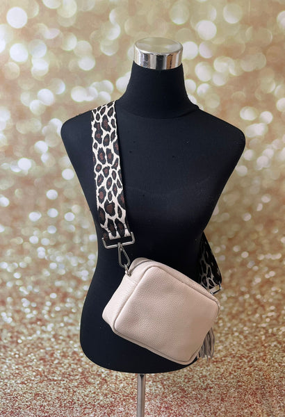 Leather Tassel Bag with Multi Strap