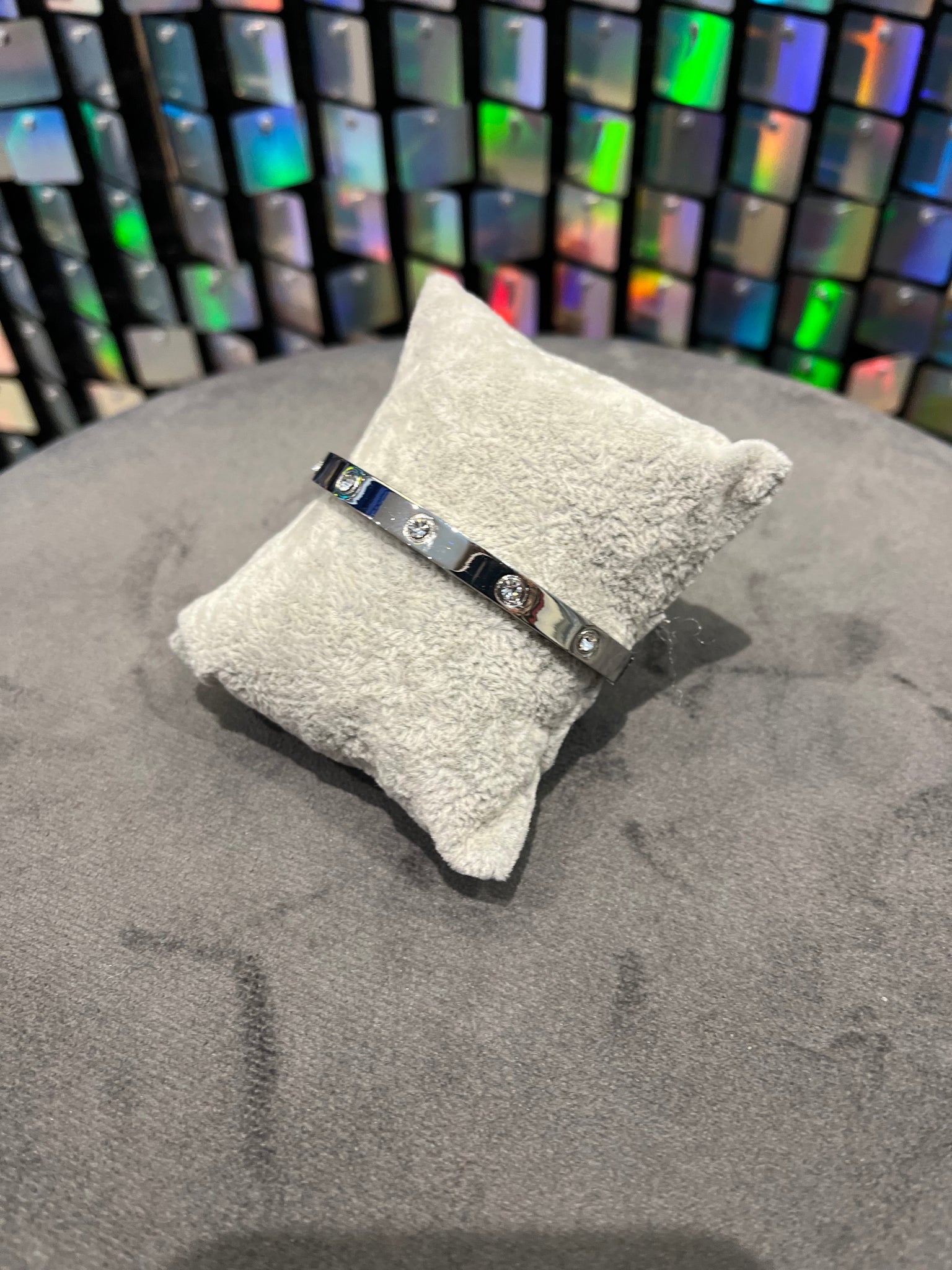 Inspired diamante bangle