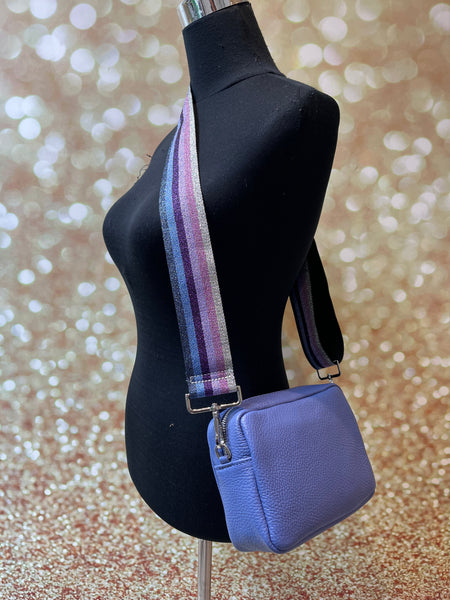 Leather Tassel Bag with Multi Strap